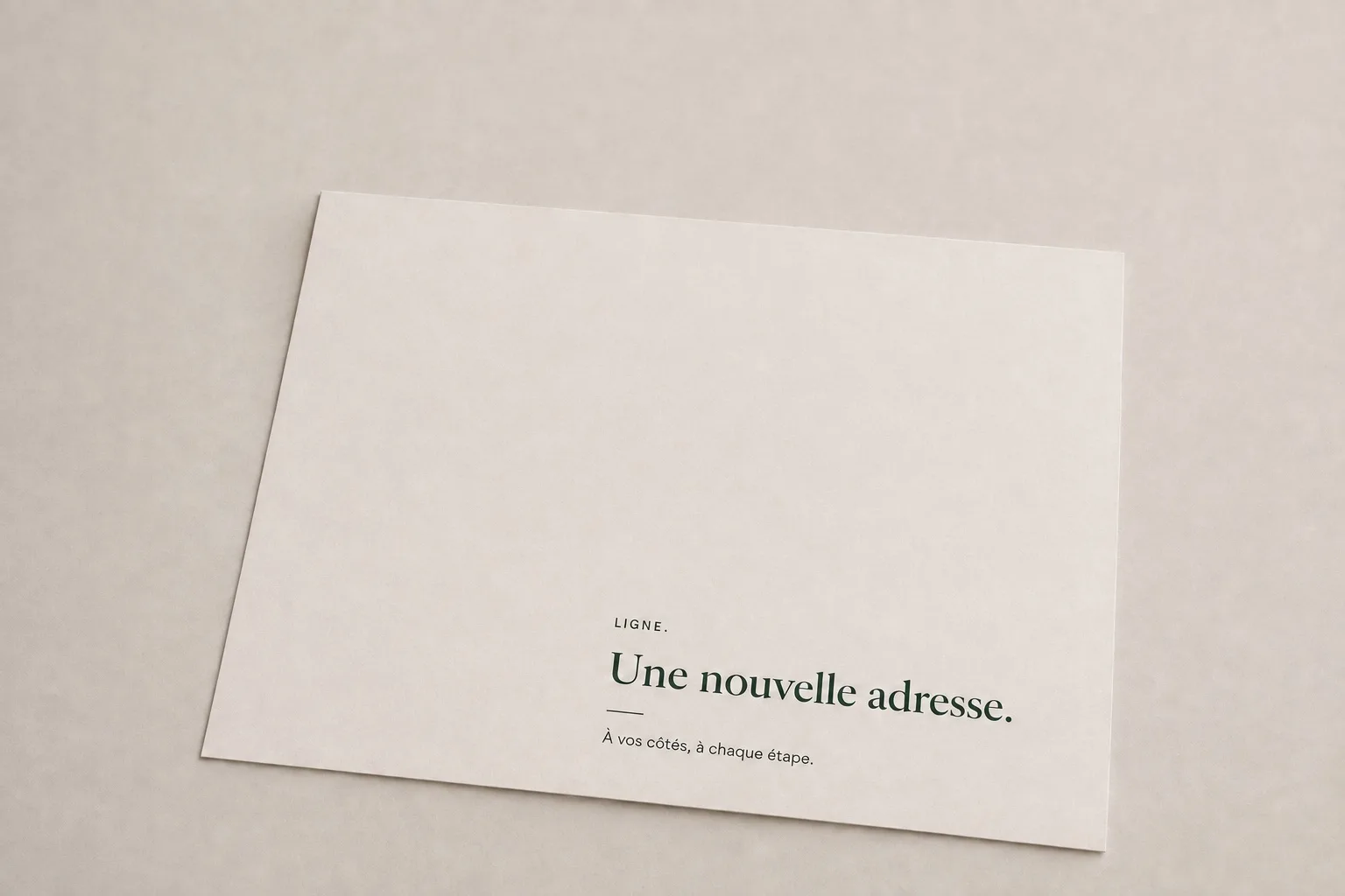 Modèle ouvert dans un navigateur, avec deux zones pointillées pour la photo et le portrait